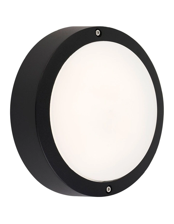 Talvia LED CCT Outdoor Bunker in Black image 1