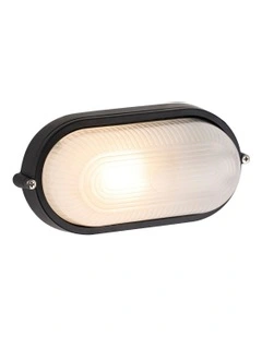 Ezra Oval Outdoor Bunker in Black