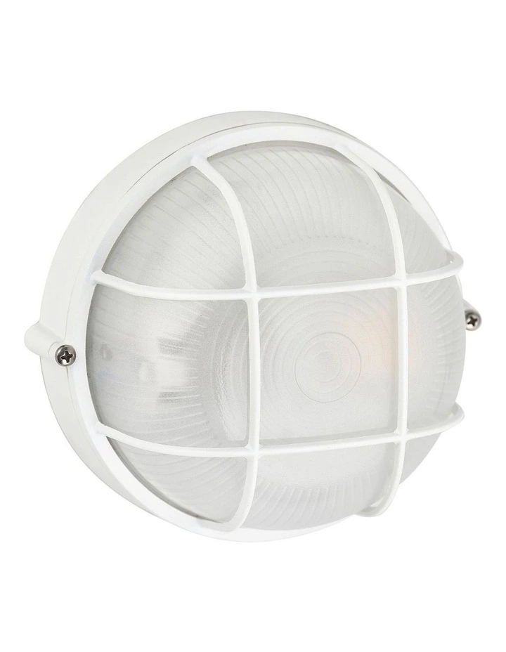 Duro Round Caged Outdoor Bunker in White image 3