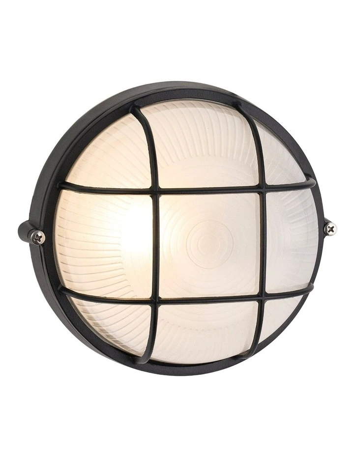 Duro Round Caged Outdoor Bunker in Black image 1