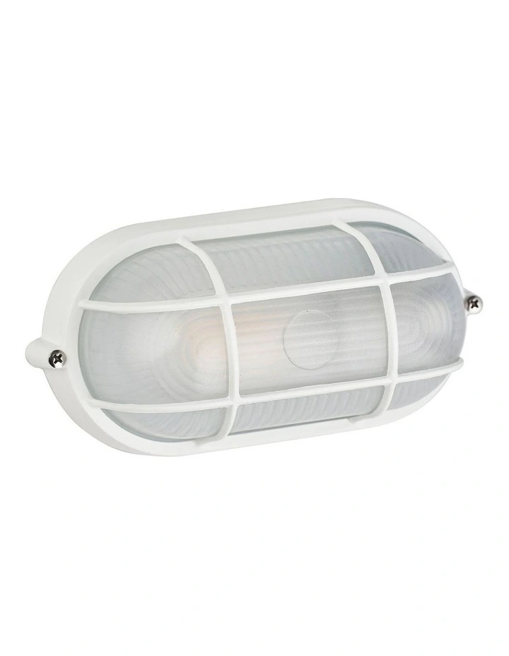 Rhelia Oval Caged Outdoor Bunker in White image 3