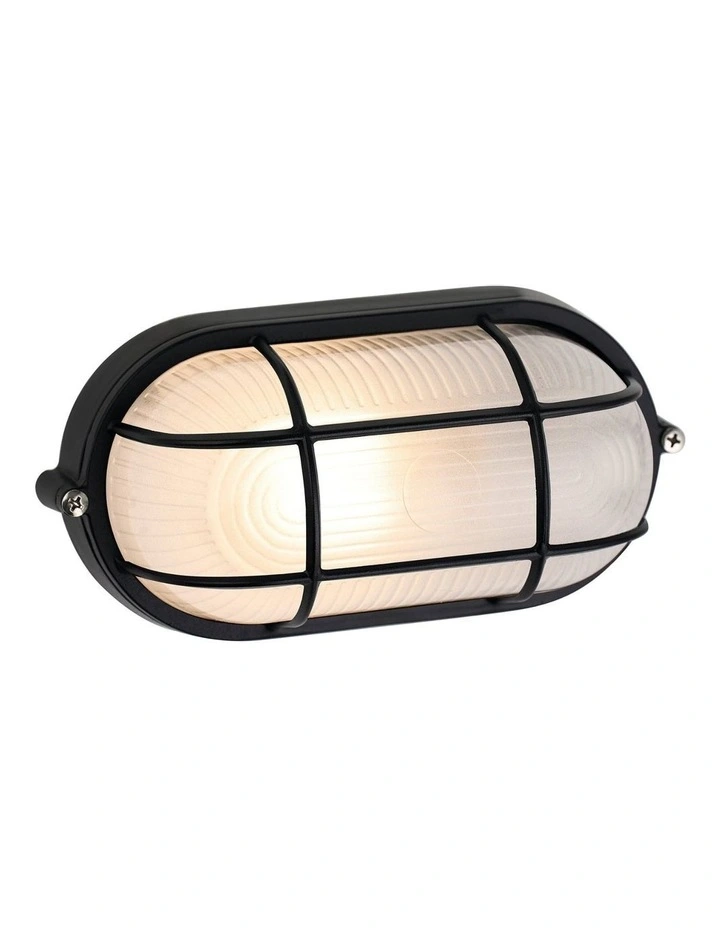 Rhelia Oval Caged Outdoor Bunker in Black image 1