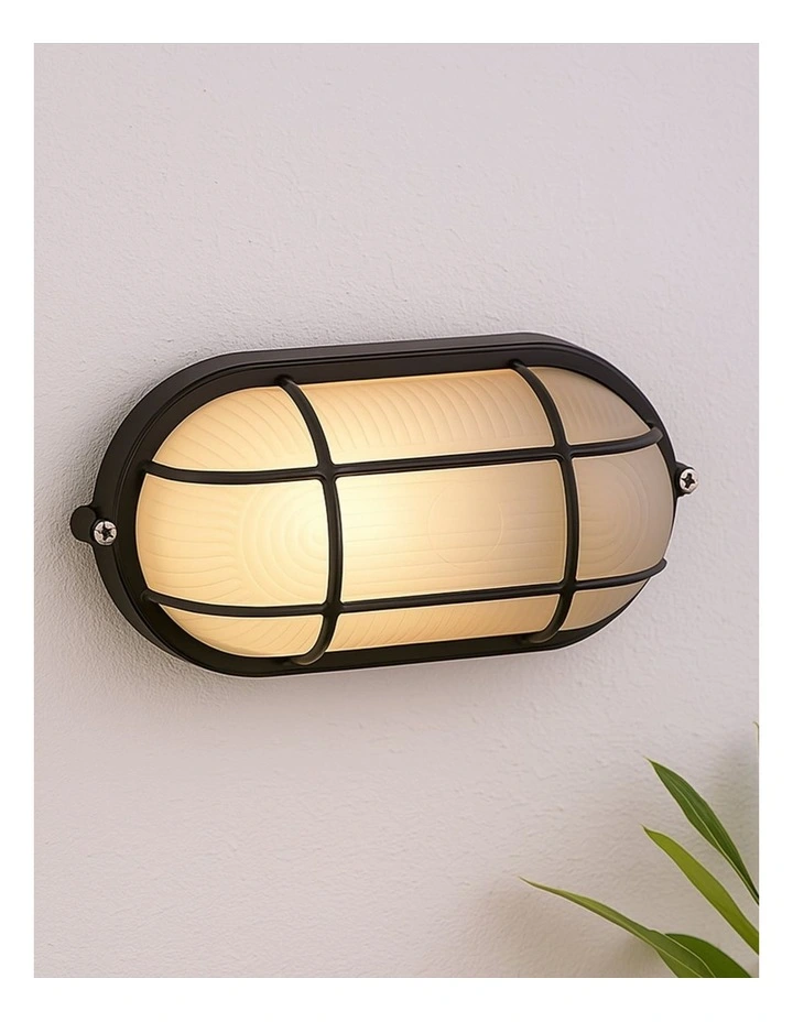 Rhelia Oval Caged Outdoor Bunker in Black image 2