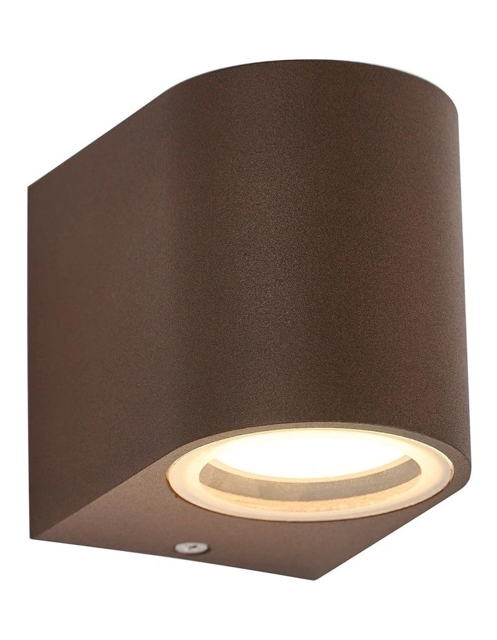 Olaris Outdoor Wall Light in Rusty image 1