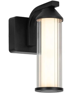 Canto Cct Led Outdoor Wall Light in Black