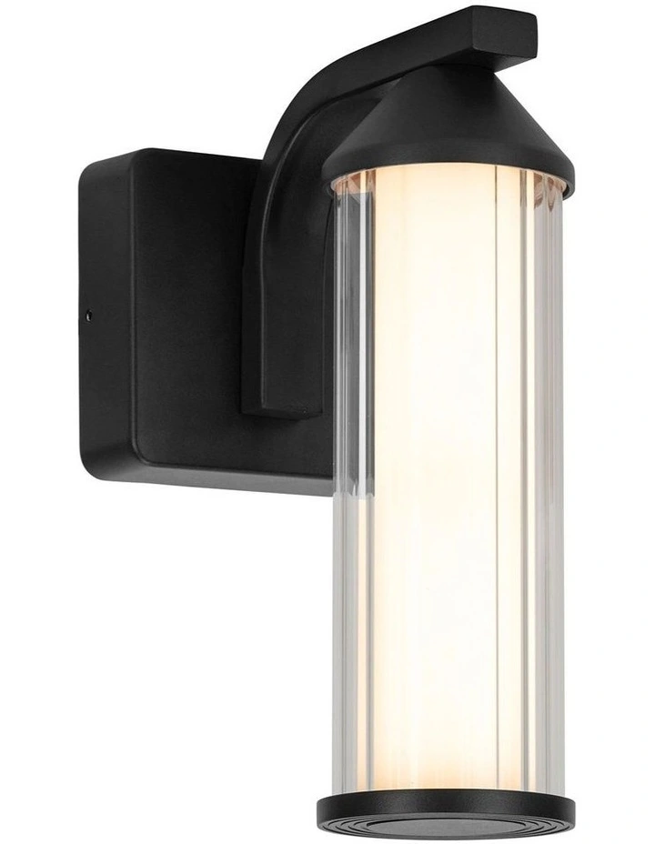 Canto Cct Led Outdoor Wall Light in Black image 1