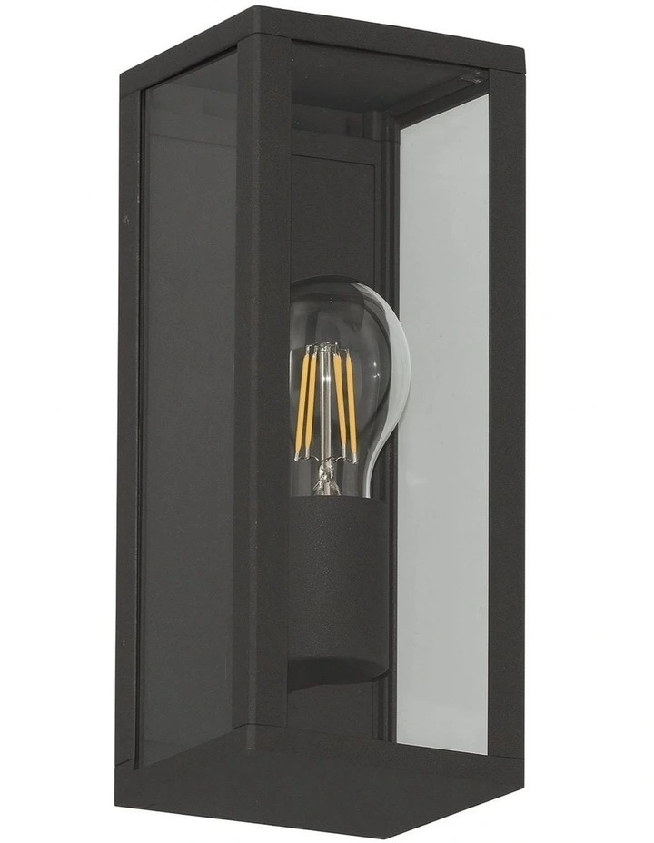 Zyra Outdoor Wall Light in Black image 3