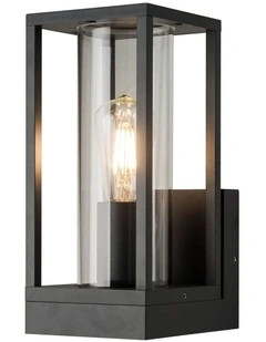 Arlo Frame Outdoor Wall Light in Black