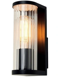 Arlo Outdoor Wall Light in Black