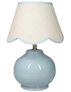 Bibury Table Lamp in Blue