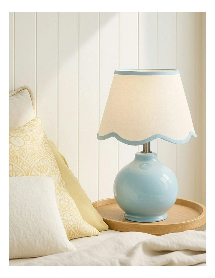 Bibury Table Lamp in Blue image 2