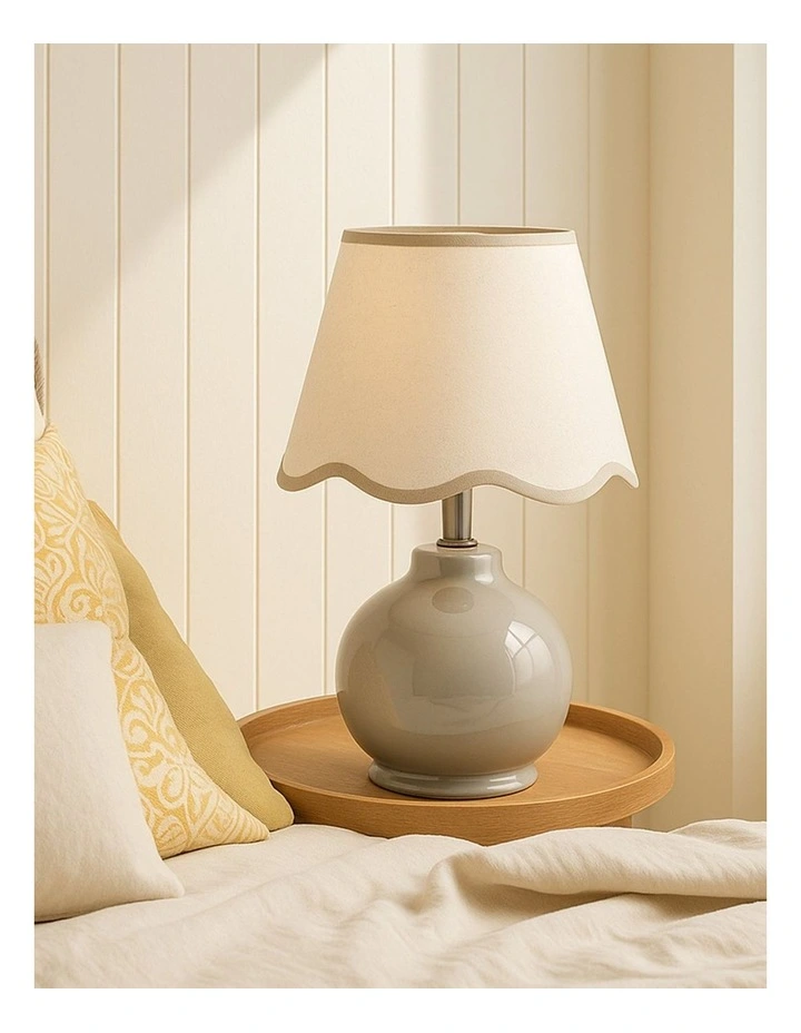 Bibury Table Lamp in Grey image 2