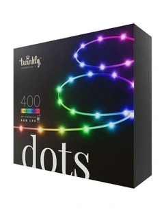 400 LED Dots String Light AU Plug Clear RGB Wire in Multi