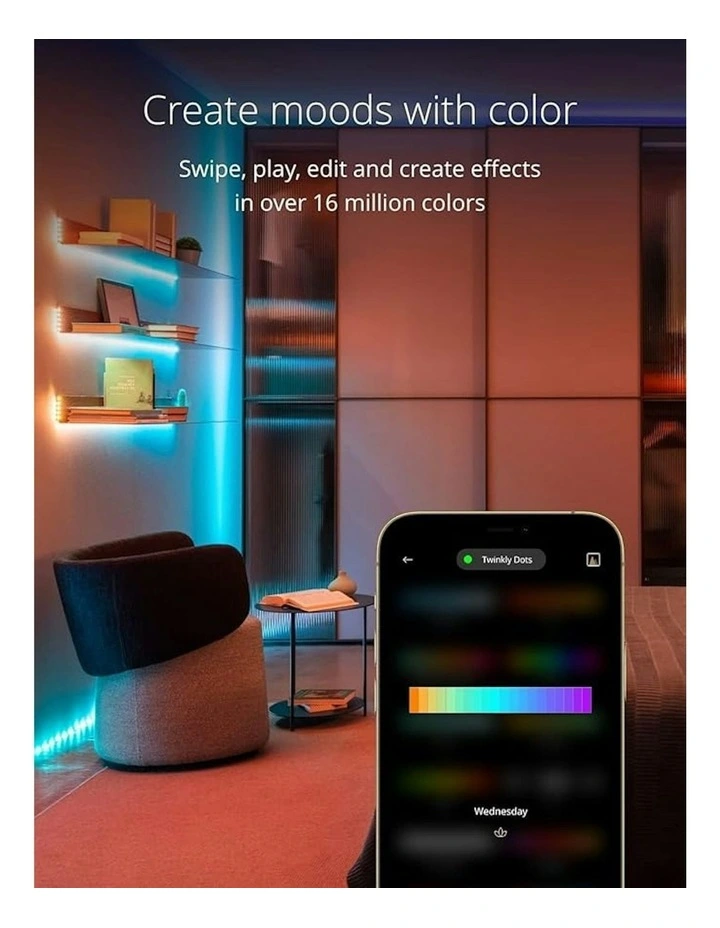 400 LED Dots String Light AU Plug Black Wire RGB image 7