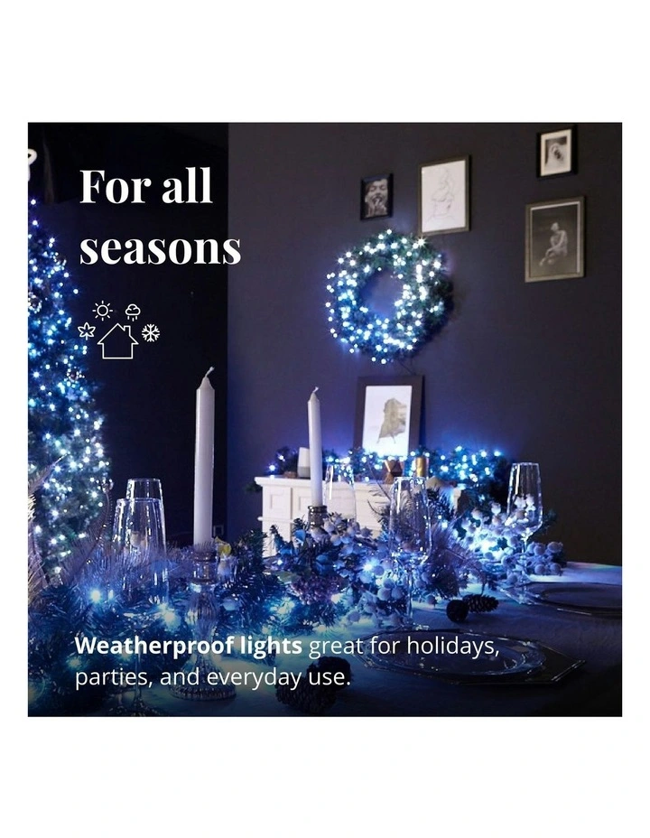 Pre Lit Garland 50 String Generation II LED Light in Multi image 4