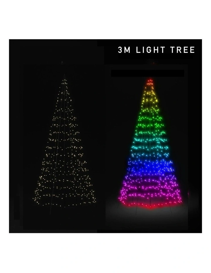 LED Light Tree 3m in Multi image 2