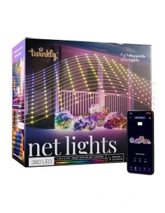 AU Plug Wire Pearl Shape RGB 260 LED Net Light