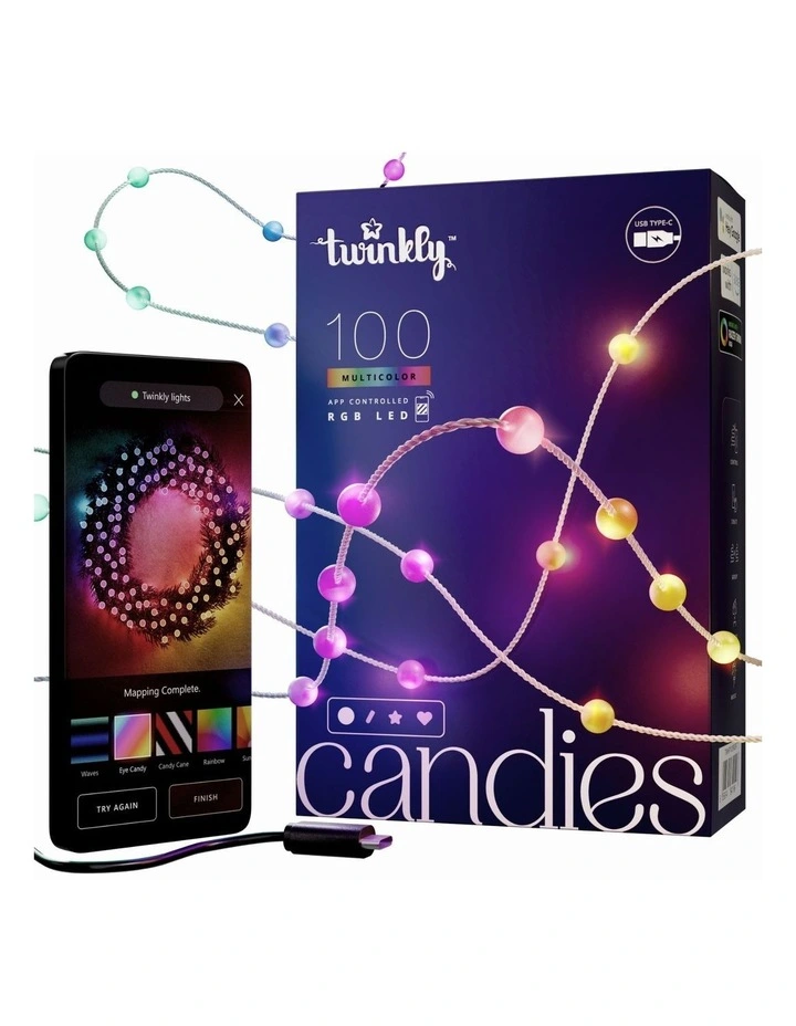 100 LED Candie String Light image 2