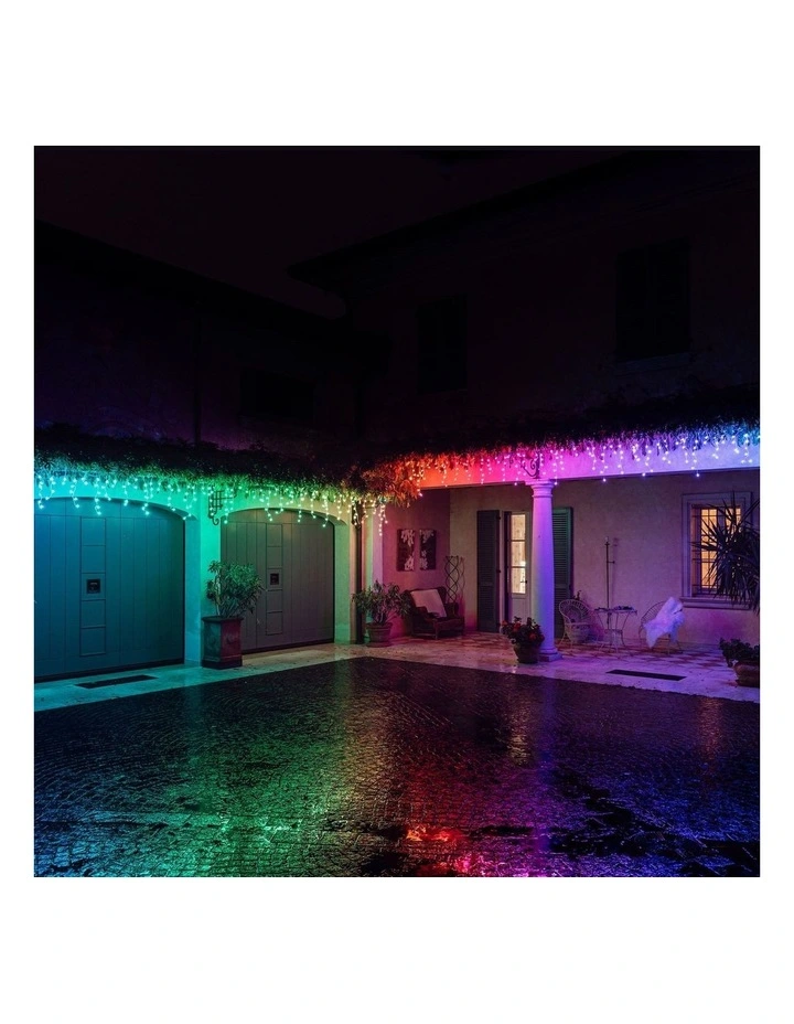 LED RGB+W Icicle Light Generation IIAU 190 Plug Wire image 3