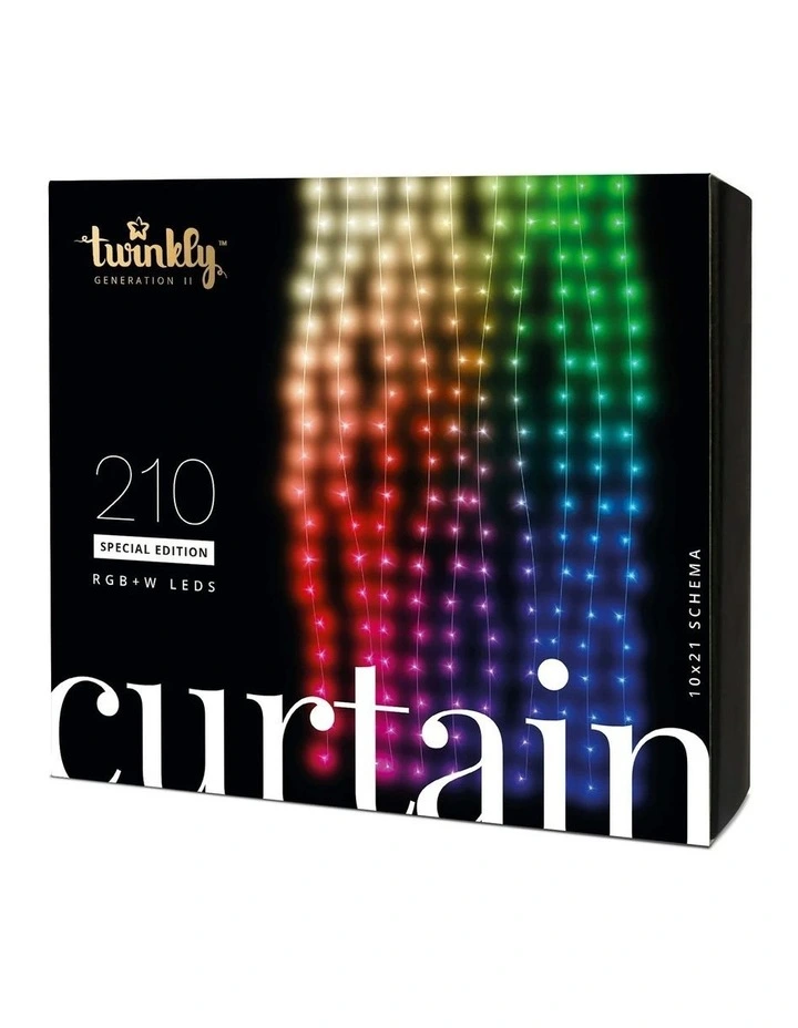 LED RGB+W Curtain Light AU 210 Plug Wire image 1