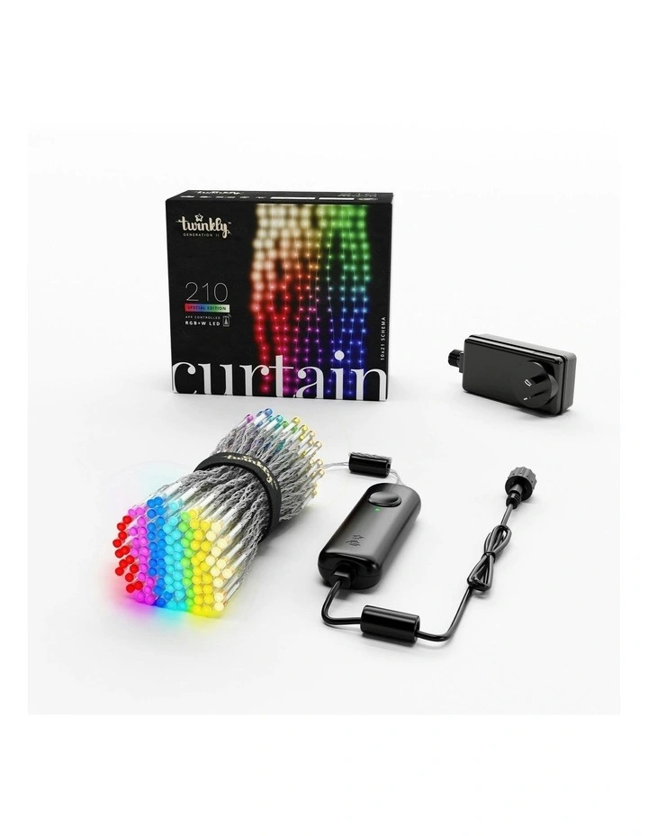 LED RGB+W Curtain Light AU 210 Plug Wire image 2