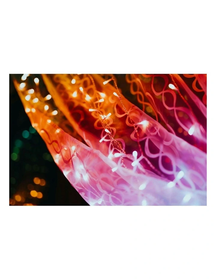 LED RGB+W Curtain Light AU 210 Plug Wire image 5