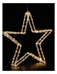 3D Acrylic Star in Yellow
