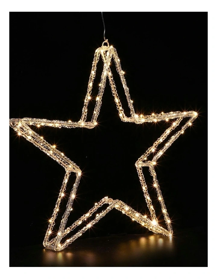 3D Acrylic Star in Yellow image 1