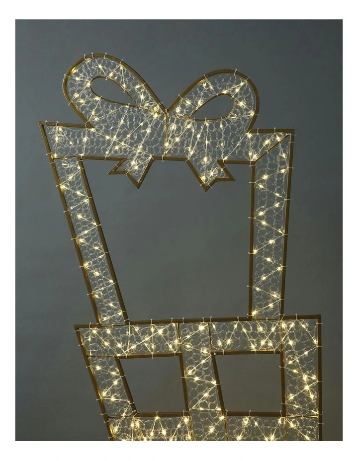 2D Mesh Stacked Presents With Twinkle LED 2m image 3
