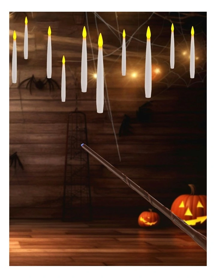 Floating Candles with Magic Wand-Set of 20 Pieces image 3