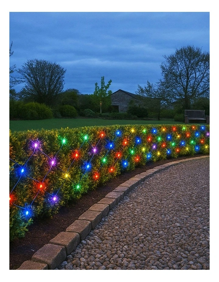 320 RGB Colour Changing Net Light image 1