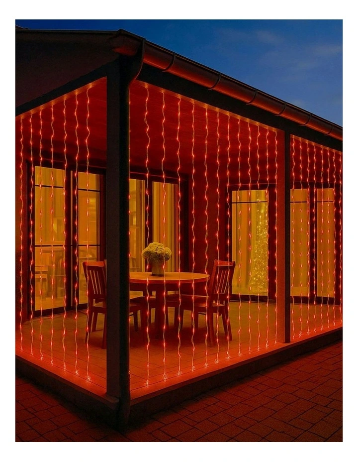 160 RGB Colour Changing Curtain Light image 2