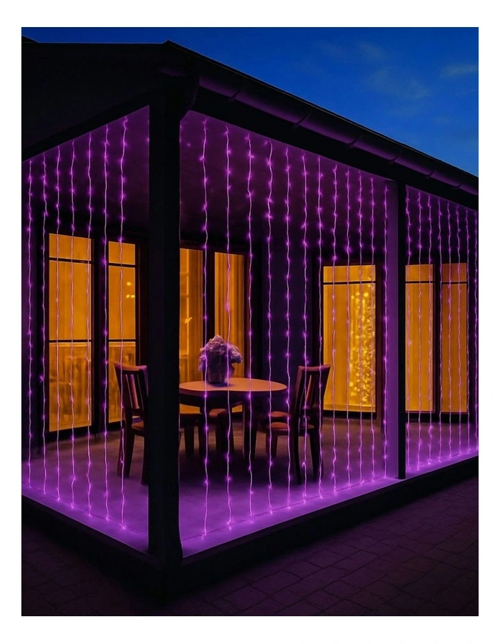 160 RGB Colour Changing Curtain Light image 6