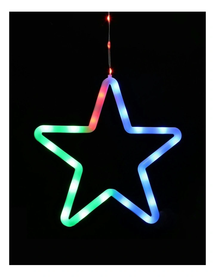 RGB Star window display - Battery Operate 27cm image 1