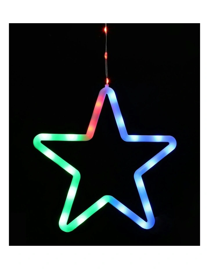 RGB Star window display - Battery Operate 27cm image 1
