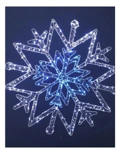 Outdoor Micr-LED Christmas Snowflake Silhouette