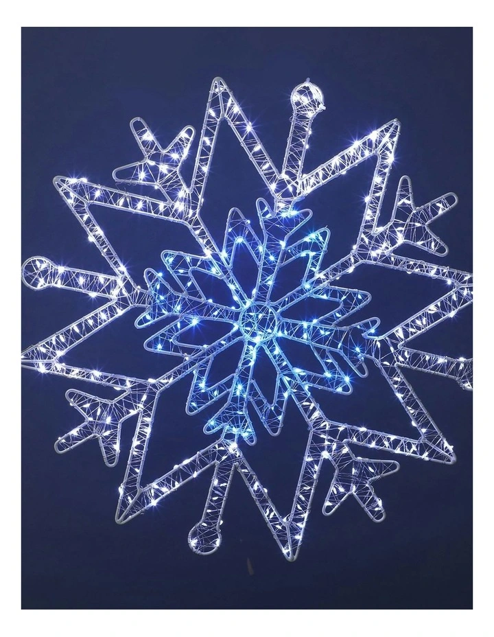 Outdoor Micr-LED Christmas Snowflake Silhouette image 1