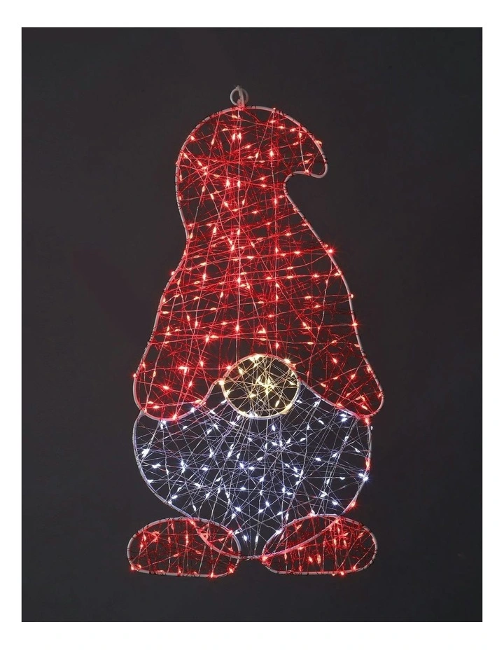 Outdoor Micr-LED Christmas Gonk Silhouette image 1