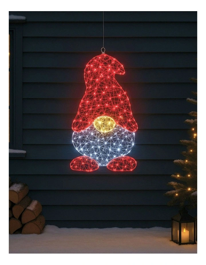 Outdoor Micr-LED Christmas Gonk Silhouette image 2