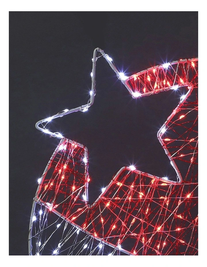 Outdoor Micr-LED Christmas Bauble Silhouette image 5