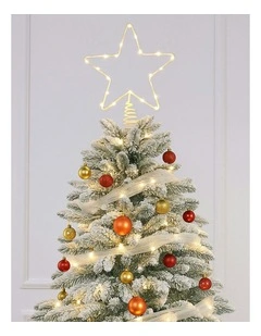 Lit Star Tree Top - Battery Operate