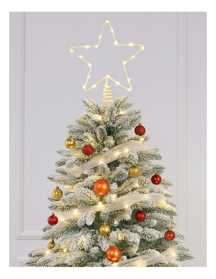 Lit Star Tree Top - Battery Operate image 1