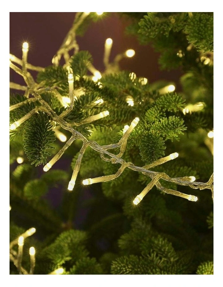 LED Connectable Cluster String Light 2000 in Warm White image 2