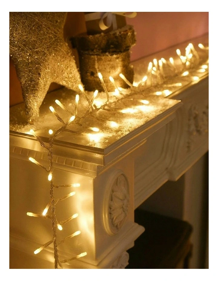 LED Connectable Cluster String Light 2000 in Warm White image 3