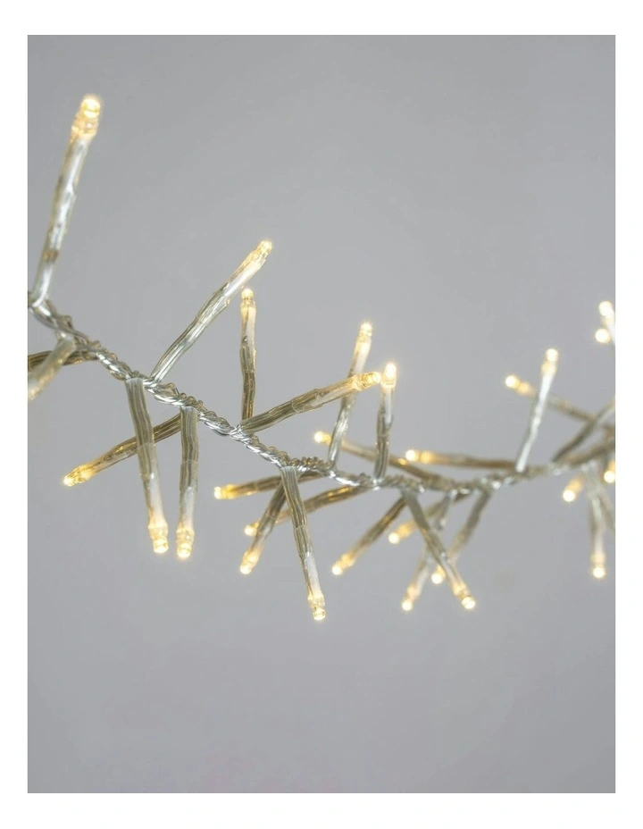 LED Connectable Cluster String Light 2000 in Warm White image 4