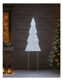 Large Size LED Mesh Christmas Tree With Twinkle 2D in White