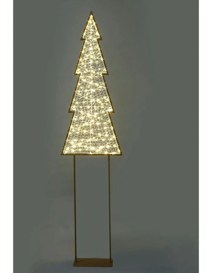 Large Size LED Mesh Christmas Tree With Twinkle 2D in Warm White image 2