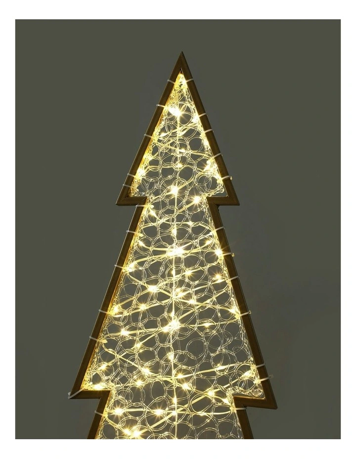 Large Size LED Mesh Christmas Tree With Twinkle 2D in Warm White image 3