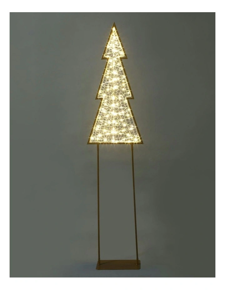Small Size LED Mesh Christmas Tree With Twinkle 2D in Warm White image 2