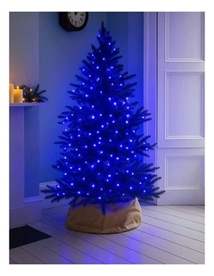 LED Connectable Coloured Cable String Light 300 in Blue